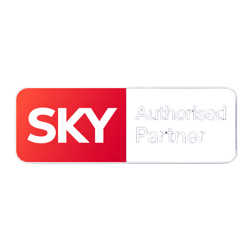 Authorised SKY Partner badge